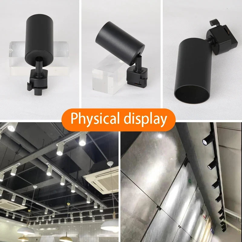 Spot — LED sur rail pour éclairage intérieur et décoration