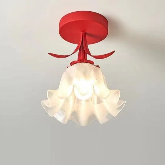 Plafonnier — Plafonnier Orchidée 4 Couleurs Moderne