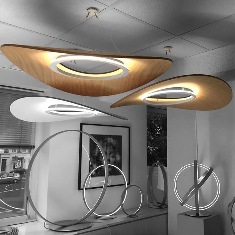 Lustre — Minimaliste moderne en bois design danois