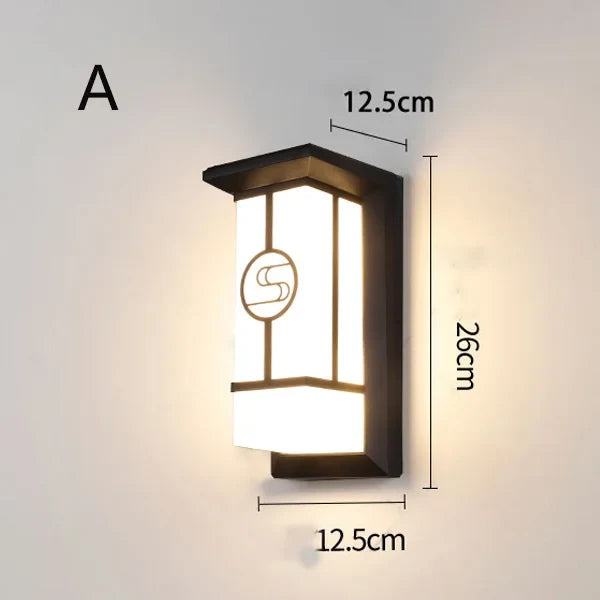 Applique murale — Étanche en aluminium pour éclairage extérieur