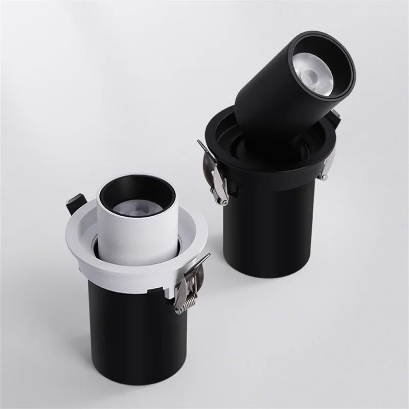 Spot led rotatif encastrable en aluminium design moderne avec puce epistar Violette Rumeur - Une Note Actuelle dans le Décor