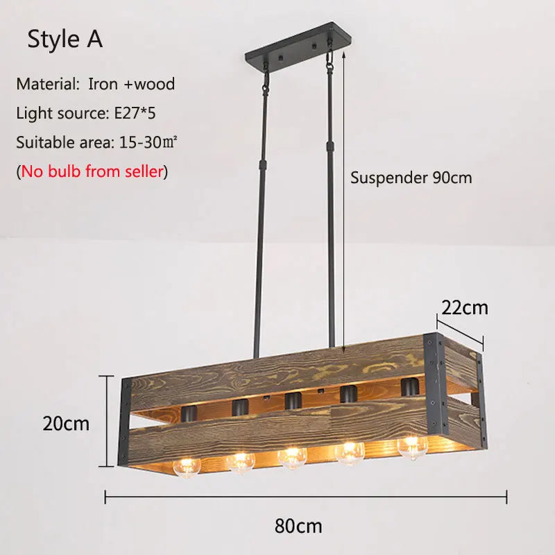 Lustre — Industriels Vintage pour Loft