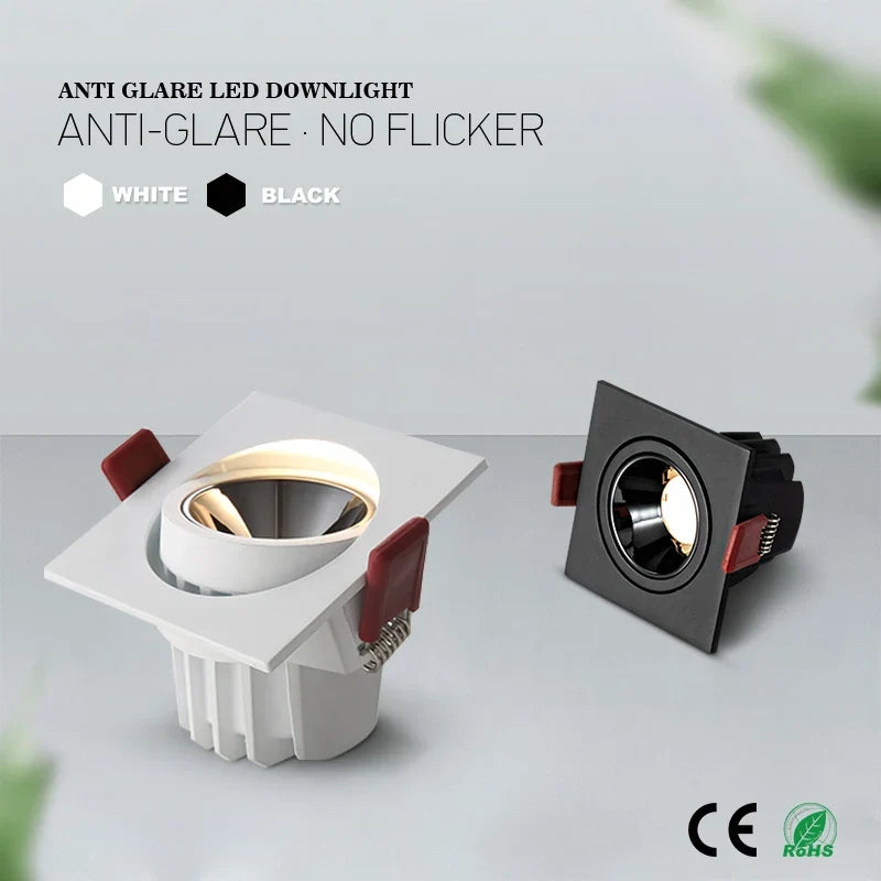 Spot led encastré antireflet à intensité variable pour éclairage intérieur Lou Horizon en Aluminium - Simplicité & Caractère au Quotidien