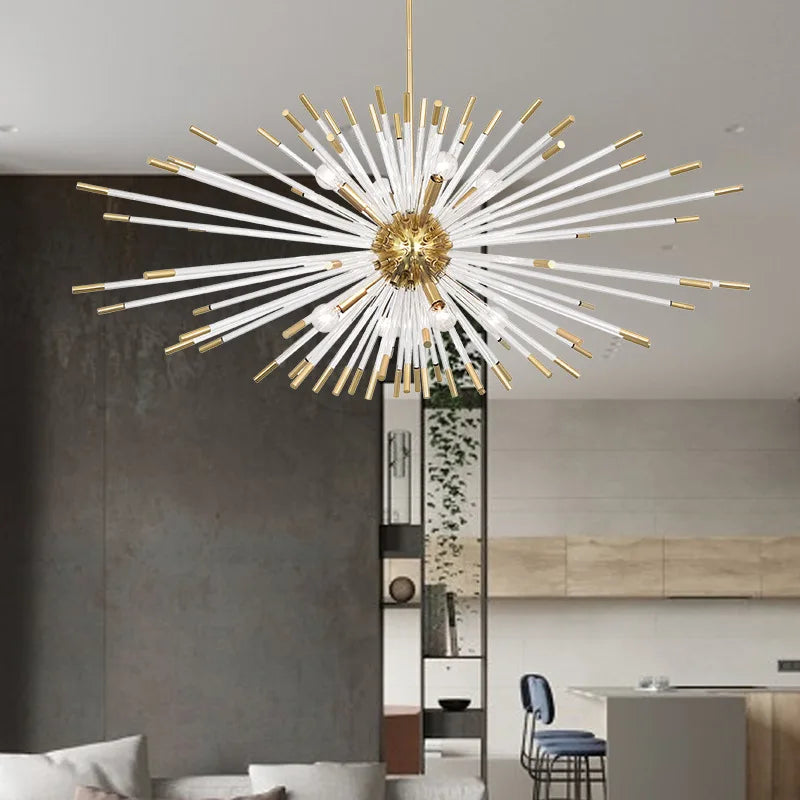 Lustre — De luxe en forme de pissenlit éclairage décoratif en stock
