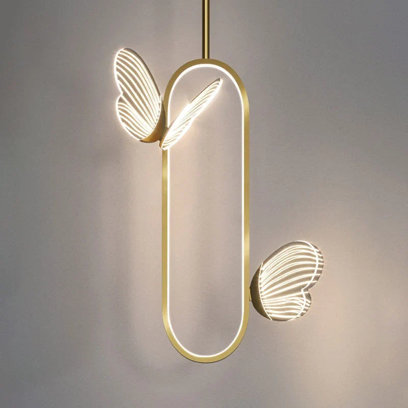Applique murale — LED papillon design nordique pour décoration intérieure