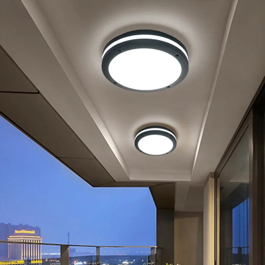Plafonnier — Extérieur étanche pour balcons allées couloirs porches