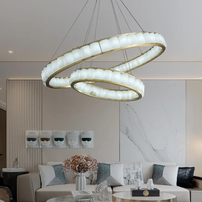 Lustre — En marbre naturel espagnol de grand luxe pour hôtel