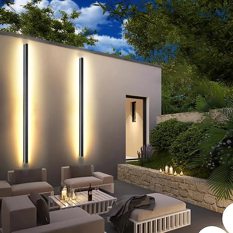 Applique murale — Extérieure à LED étanche pour éclairage décoratif