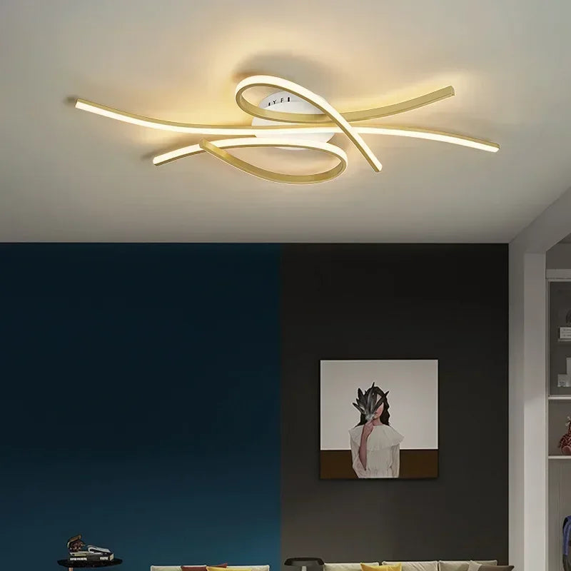 Plafonnier led moderne pour hôtel et intérieur Virgile Détour - Esprit Contemporain & Décor Élégant