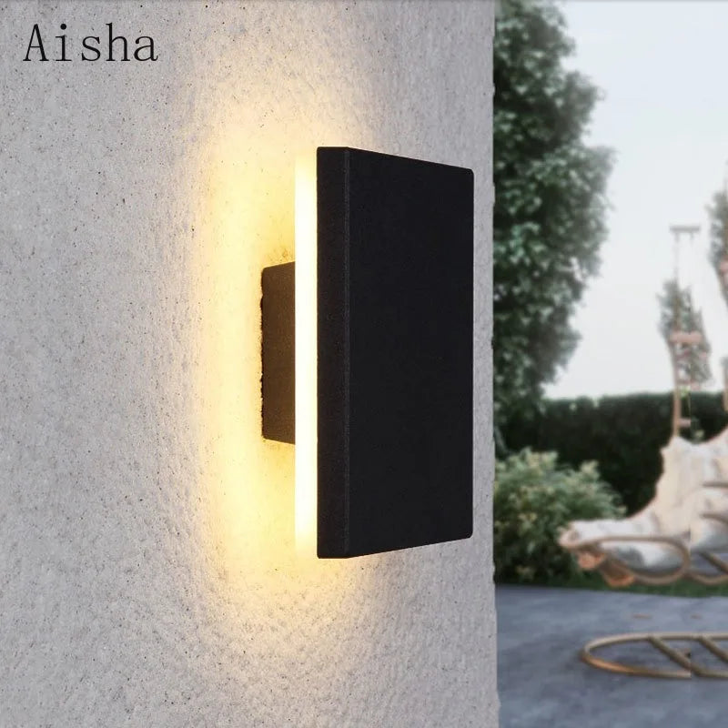 Applique murale — LED créative et imperméable pour extérieur