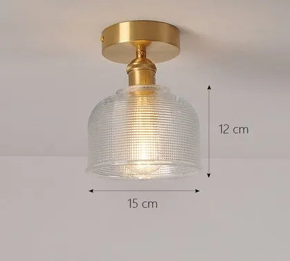Plafonnier — Moderne en verre pour intérieur et extérieur lumineux