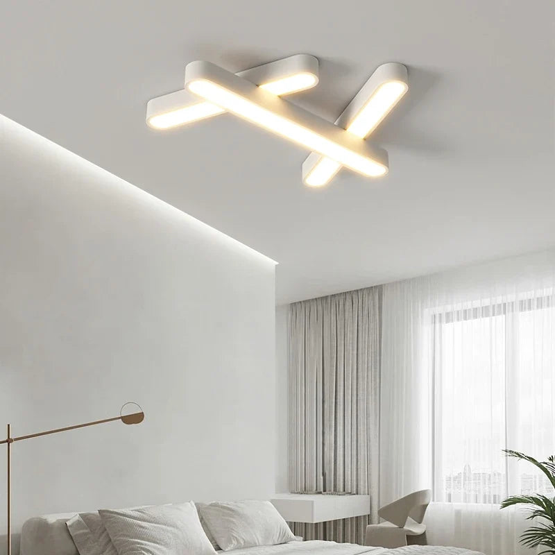 Plafonnier led design moderne luminaire décoratif d'intérieur éclairage led Élisa Solstice - Une Note Actuelle dans le Décor