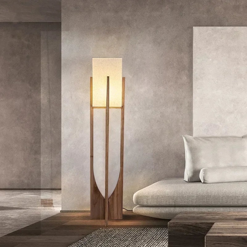 Lampe à poser — Japonaise en Bois