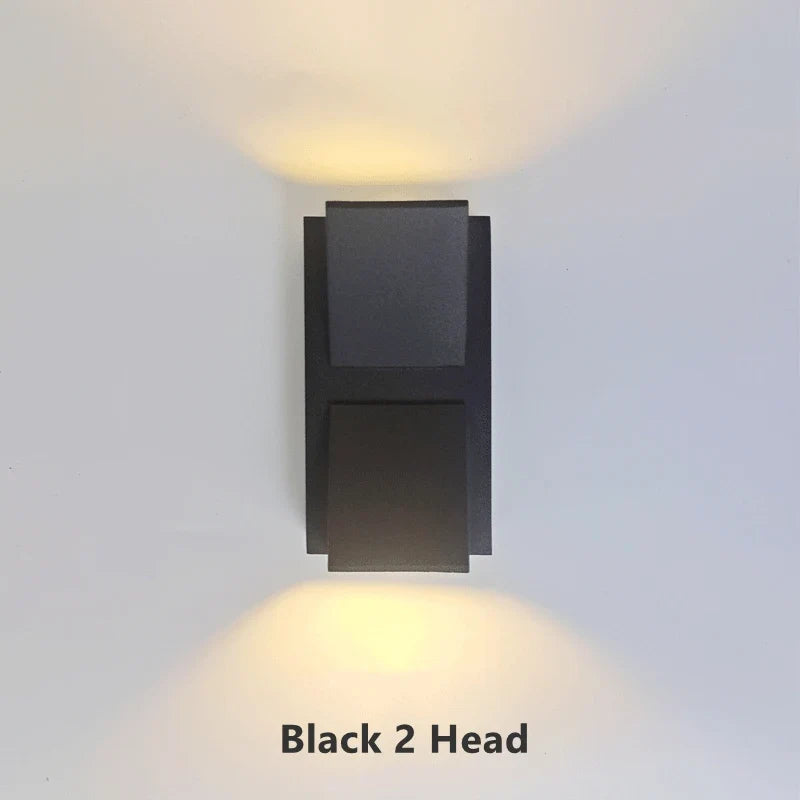 Applique murale — LED extérieure moderne étanche pour jardin et balcon