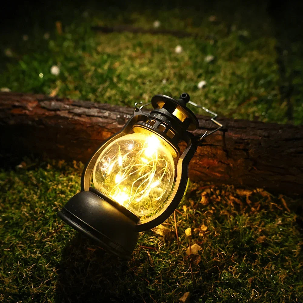 mini lampe led rechargeable pour camping et décoration extérieure