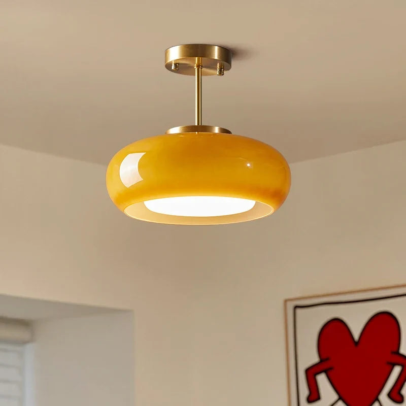 Plafonnier — Moderne nordique en verre LED iwhd