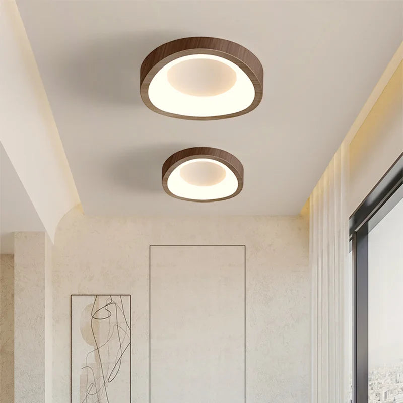 Plafonnier LED nordique pour salon Olympe Partition - Lignes Épurées & Atmosphère Sereine