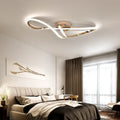 Plafonnier — Moderne à LEDs pour salon salle à manger chambre doré chromé luminaire intérieur
