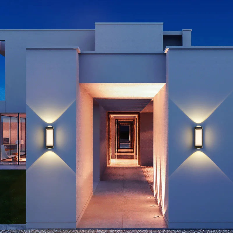 Applique murale — Moderne LED extérieure étanche pour jardin et couloir