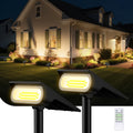 Spot solaire de jardin avec batterie de 4000 mAh et trois modes de couleur – Sylvélor