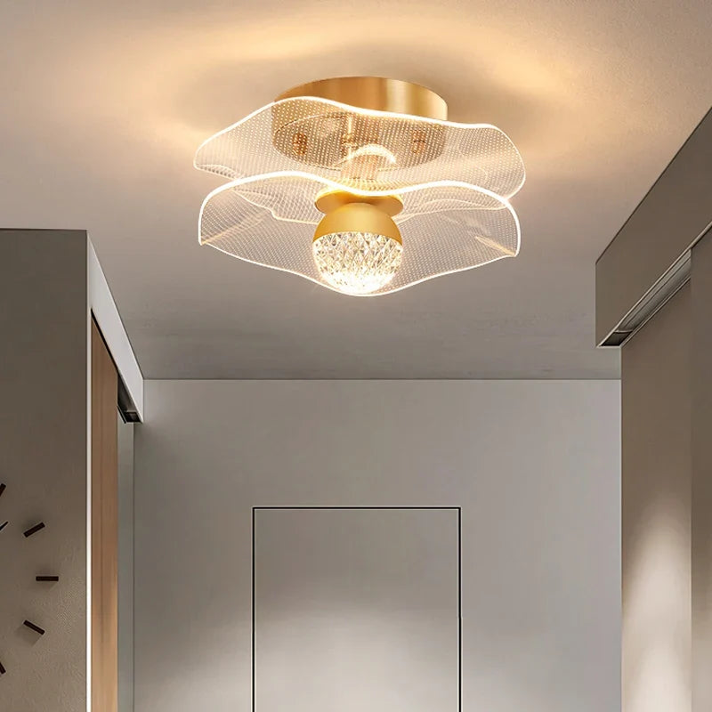 Plafonnier — Botimi art déco acrylique plafonnier monté