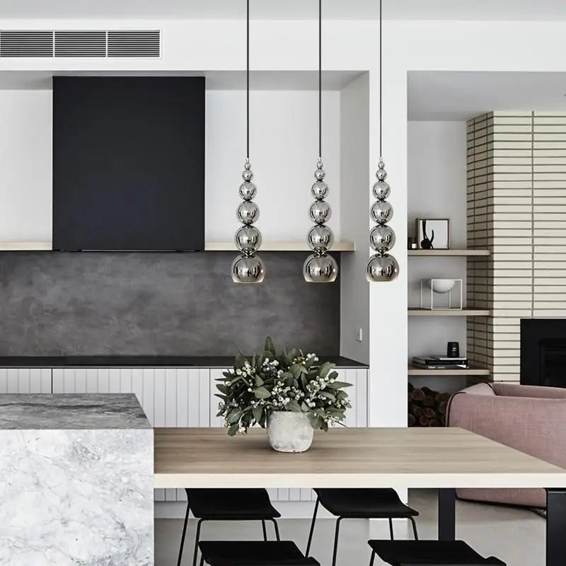 Lustre — LED bauhaus grand et luxueux pour décoration intérieure