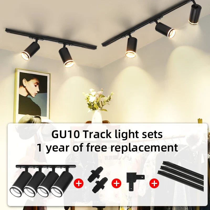 Spot — LED sur rail pour éclairage intérieur moderne et fonctionnel