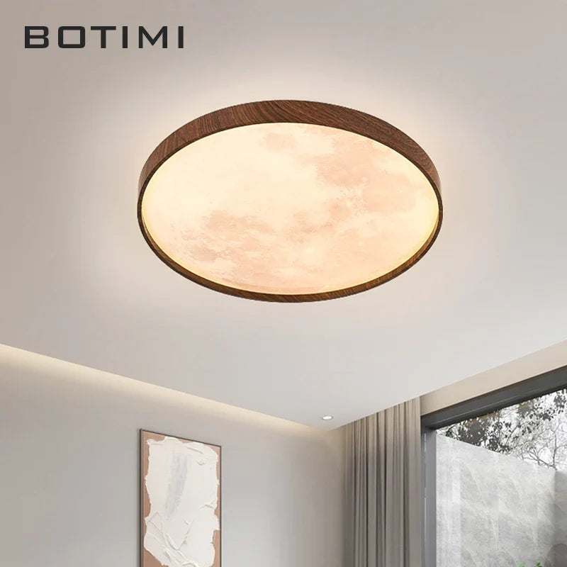 Plafonnier — Lune moderne LED à intensité variable