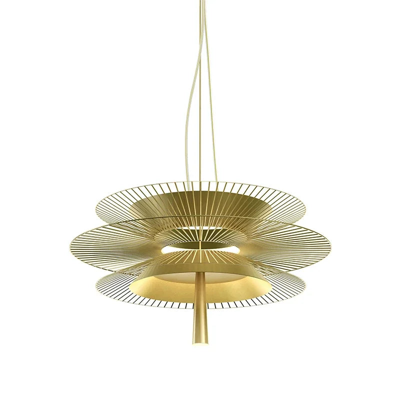 Lustre — De luxe sandyha LED en métal lampe suspendue décorative
