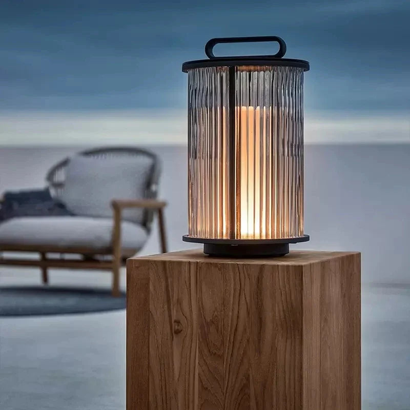 villa moderne lampe de jardin solaire extérieure étanche