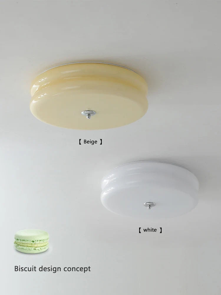 Plafonnier — Rétro en verre pour un style nordique élégant