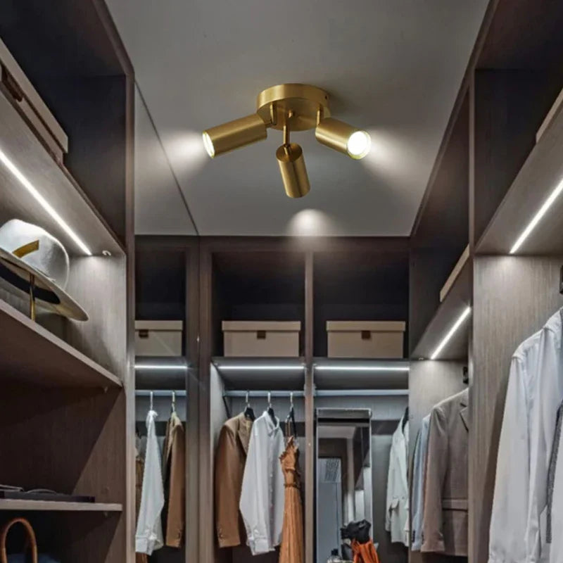 Plafonnier led moderne avec projecteurs luminaire09 Célia Césure - Esprit Contemporain & Décor Élégant