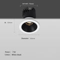 projecteurs led encastré spot 	foco lampe en aluminium