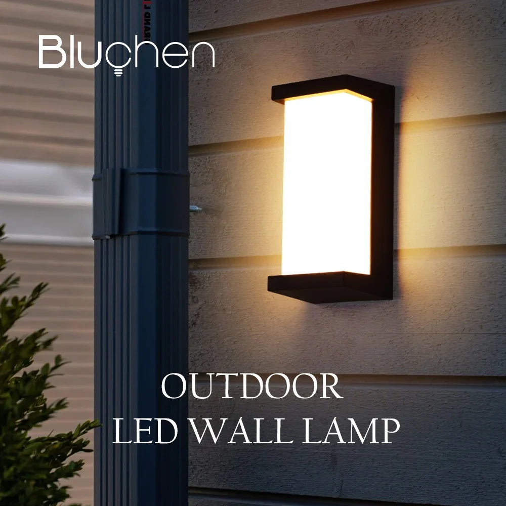 Applique murale — Extérieure LED étanche pour éclairage décoratif