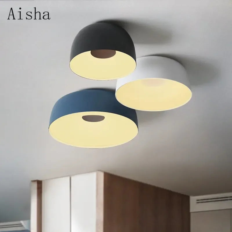 Plafonnier nordique led pour éclairage intérieur moderne Marcel Rivage - Simplicité du Design & Décor Raffiné
