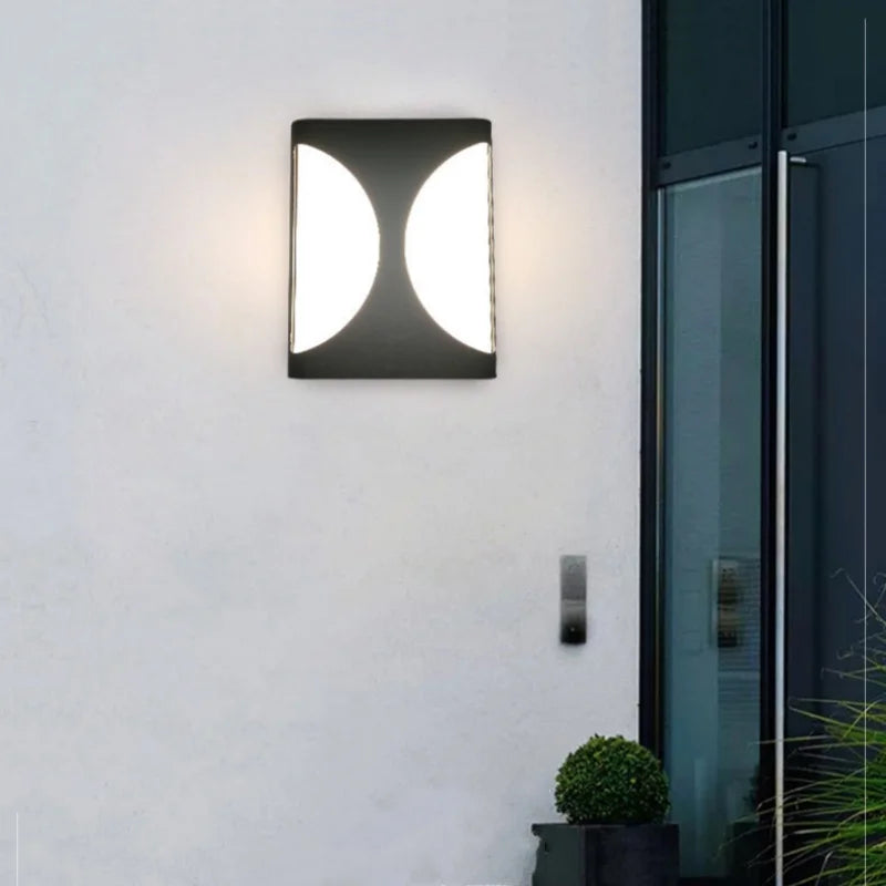 Applique murale — LED extérieure moderne et étanche pour jardin et allée