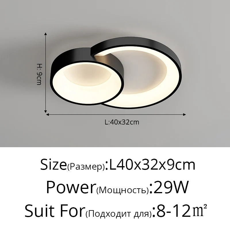 lampe led minimaliste moderne en forme de nuage