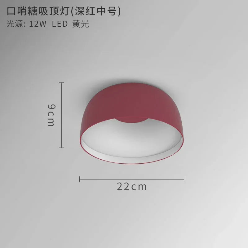 Plafonnier nordique led pour éclairage intérieur moderne Marcel Rivage - Simplicité du Design & Décor Raffiné