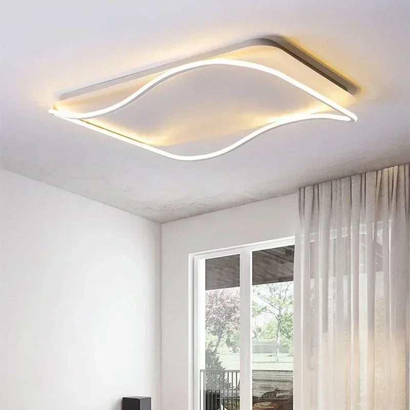 Plafonnier moderne à leds pour éclairage intérieur décoratif Tiphaine Esquisse - Une Note Actuelle dans le Décor
