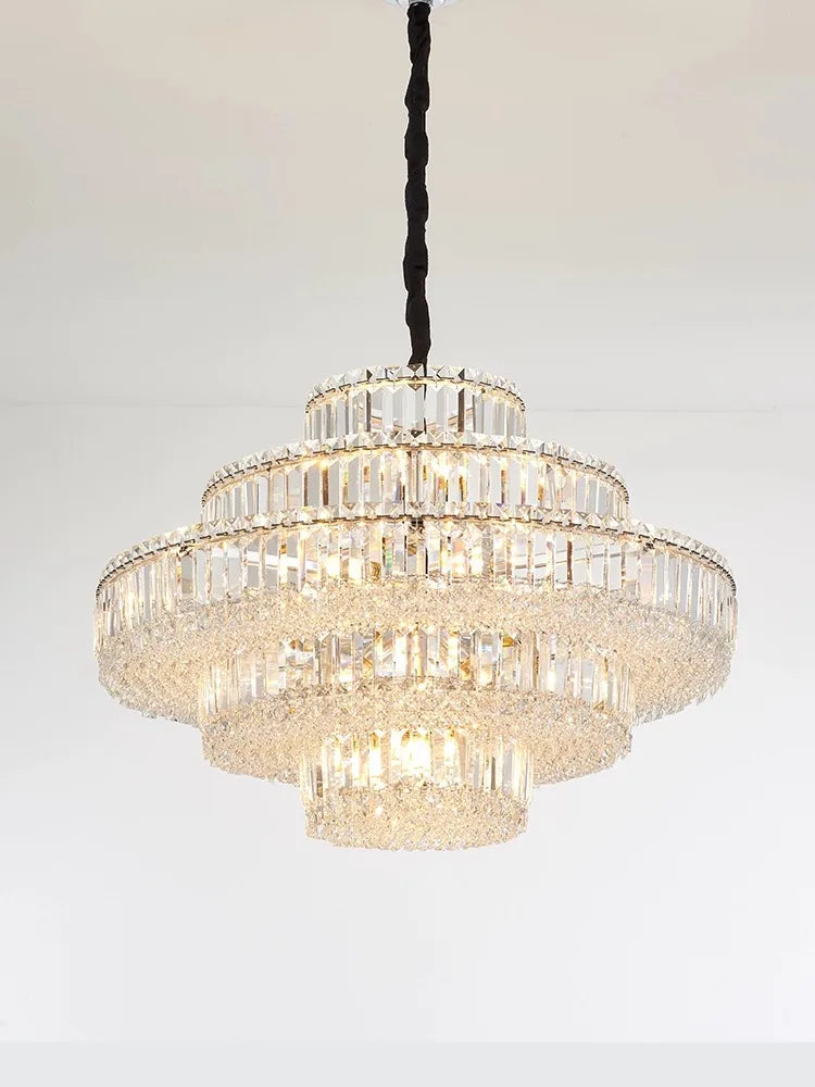 Lustre — LED en cristal k9 rétro moderne de luxe