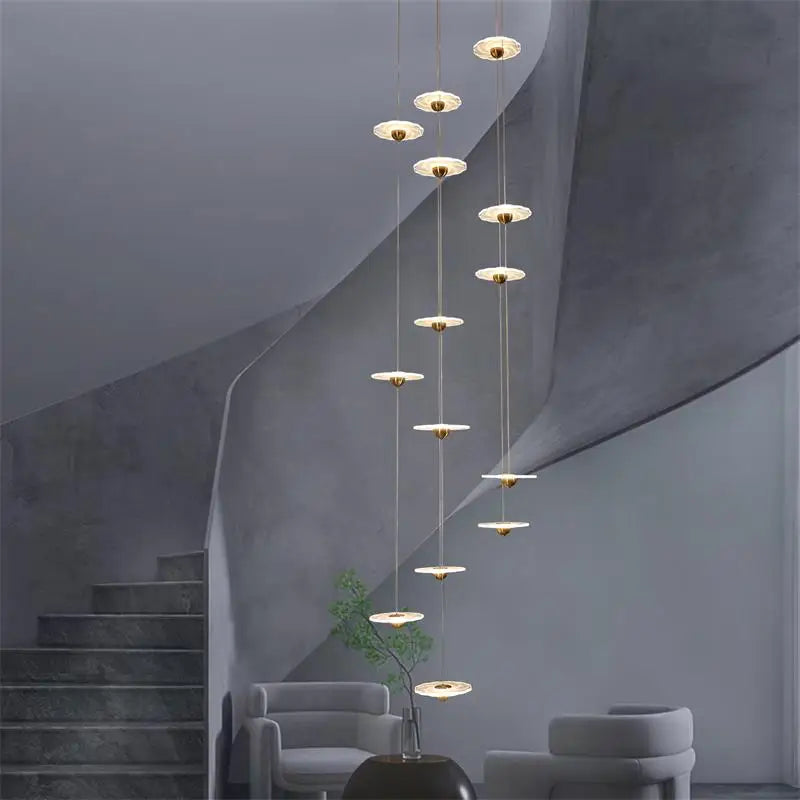 Lustre — Moderne à LED pour éclairage intérieur élégant