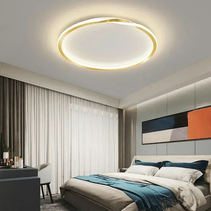 Plafonnier moderne à leds pour décoration intérieure élégante Eugène Silhouette - Présence Moderne & Harmonie Intérieure
