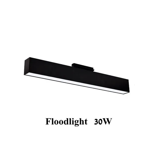 Plafonnier cree led rail éclairage pour magasins et intérieurs modernes Béryl Onde en Aluminium - Caractère & Élégance dans le Décor