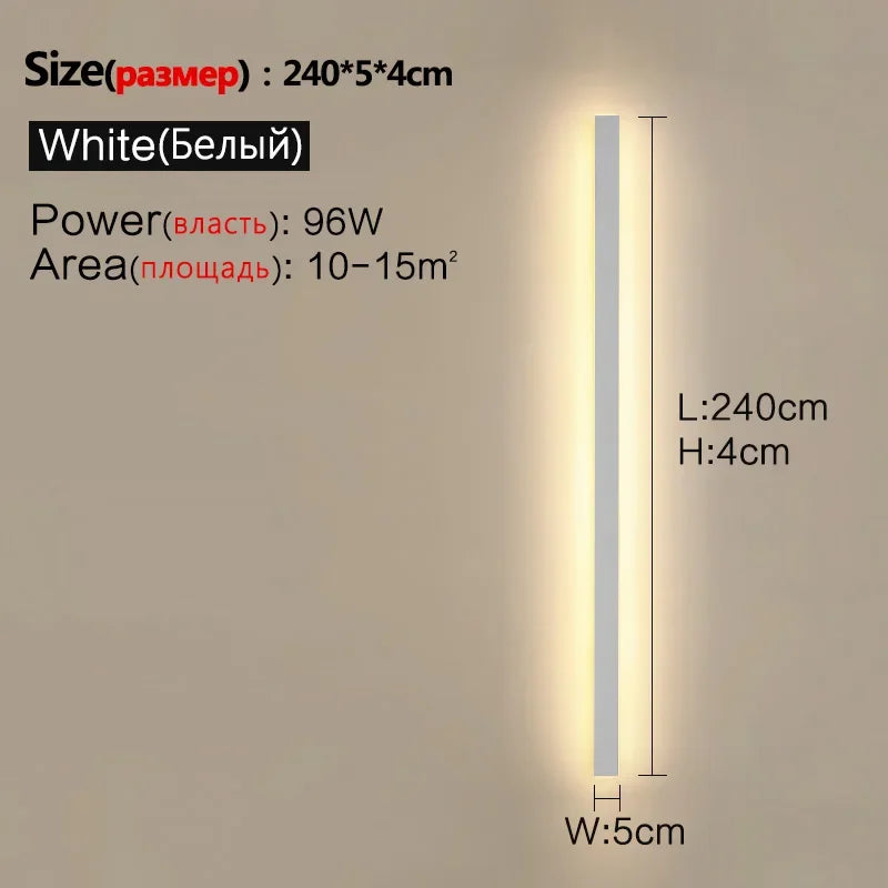 Applique murale — Extérieure à LED étanche pour éclairage décoratif