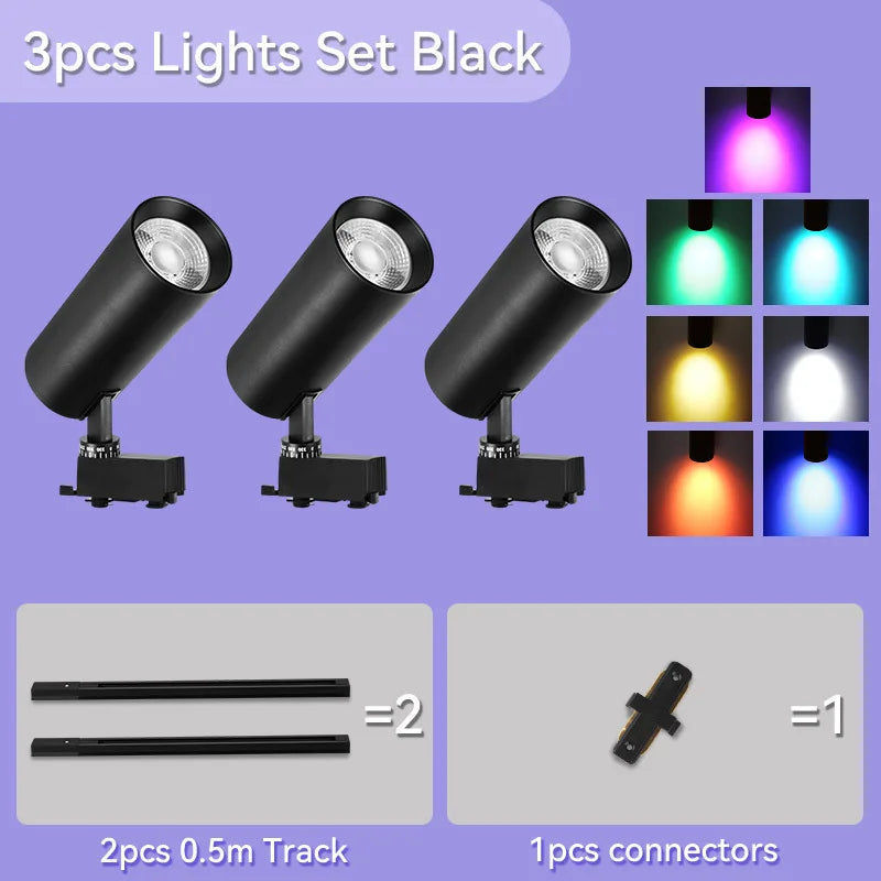 Spot — Lumineux LED disco pour ambiance festive et décoration intérieure