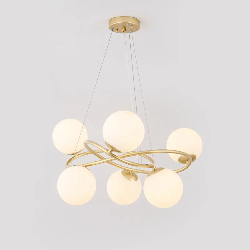 Lampe à poser — LED suspendues au design moderne