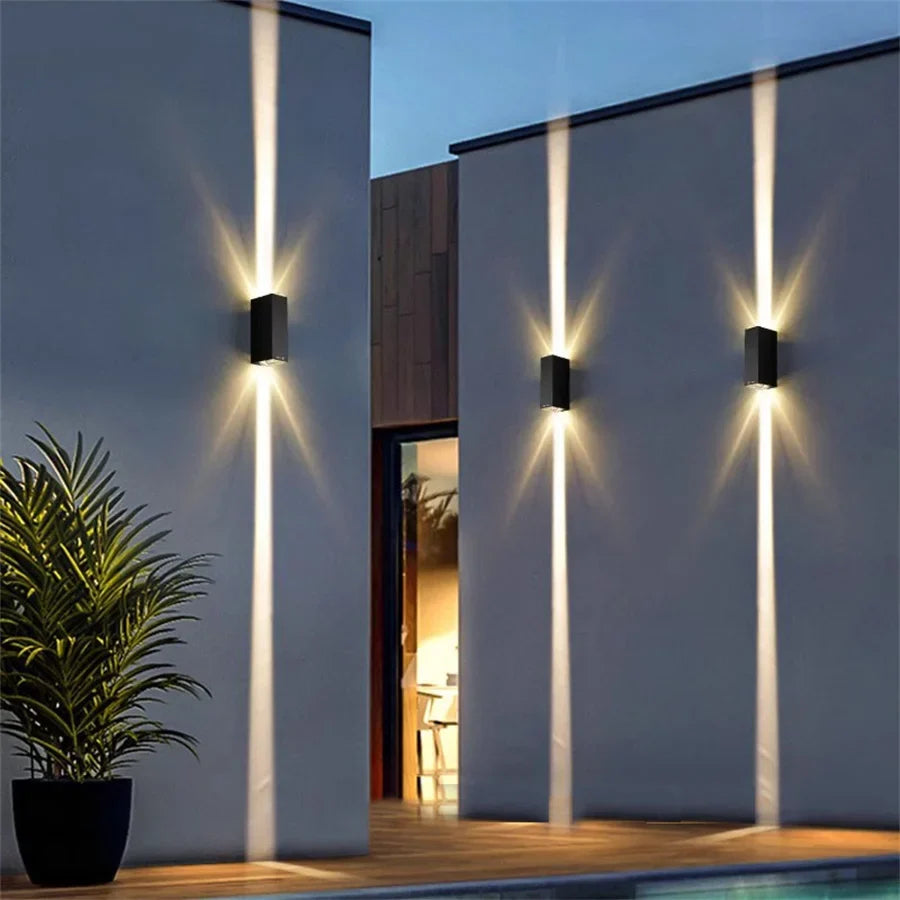 Applique murale — LED extérieure moderne étanche en aluminium