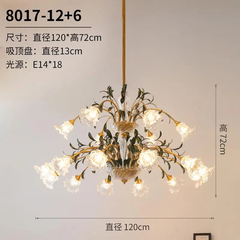 Lustre — Moderne à double style pour bâtiment et hôtel