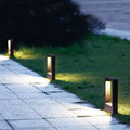 110V 220V DC12V 15W LED étanche lampe à gazon COB LED borne extérieure lumière extérieure sol jardin cour éclairage routier