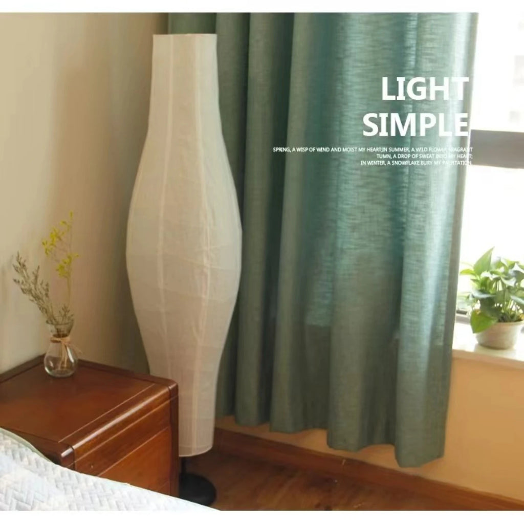 Abat-jour pour lampadaire en papier japonais de 117 cm – Auréline